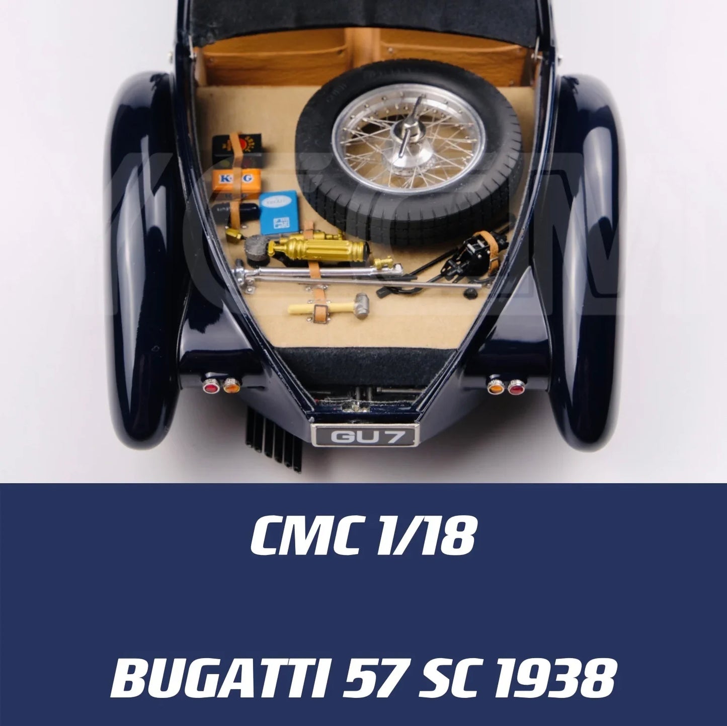 CMC 1:18 57SC 1938 Convertible Simulation Limited Edition All Open Alloy Metal Static Car Model Toy Gift