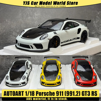 AUTOART 1/18 Porsche 911 (991.2) GT3 RS Weissach Package Car model  Send to a friend  Personal collection Static ornament
