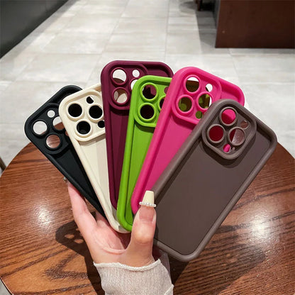 Luxury Wine Red Cherry Print Phone Case for iPhone 17 16e 16 15 14 13 12 11 Air Pro Max Mini XR XS X 7 8 6 6s Plus Back Cover