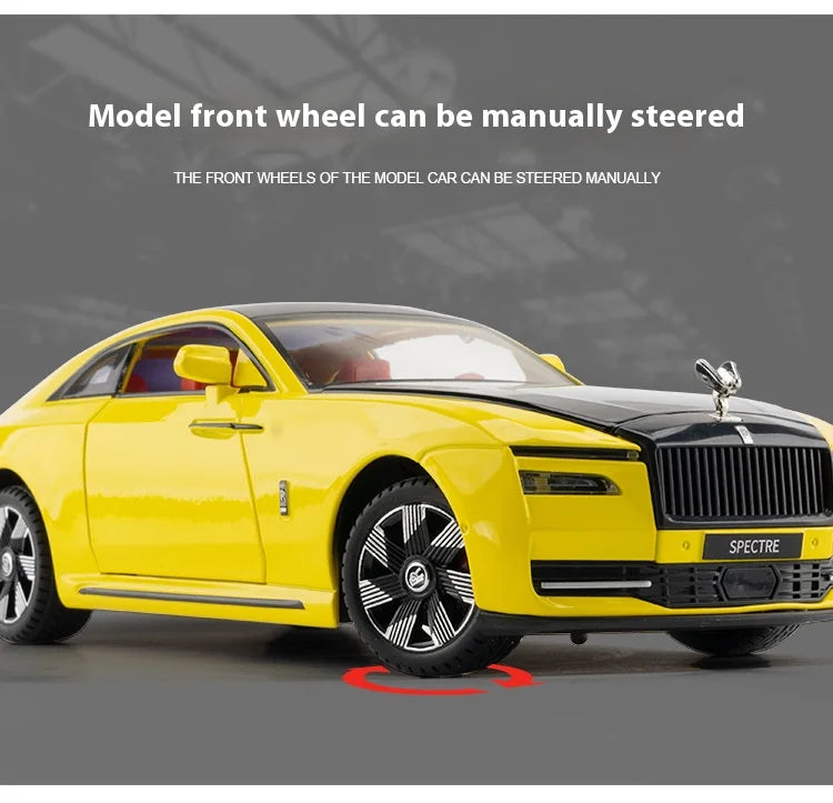 Rolls-Royce Shining 1:24 Alloy Model Toy Vehicle, Best Collection for Vehicle Enthusiasts, Gifts