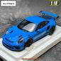 AUTOART 1/18 Scale New Porsche 911 (991.2) GT3 RS Weissach Package Car model Sports car Static collection