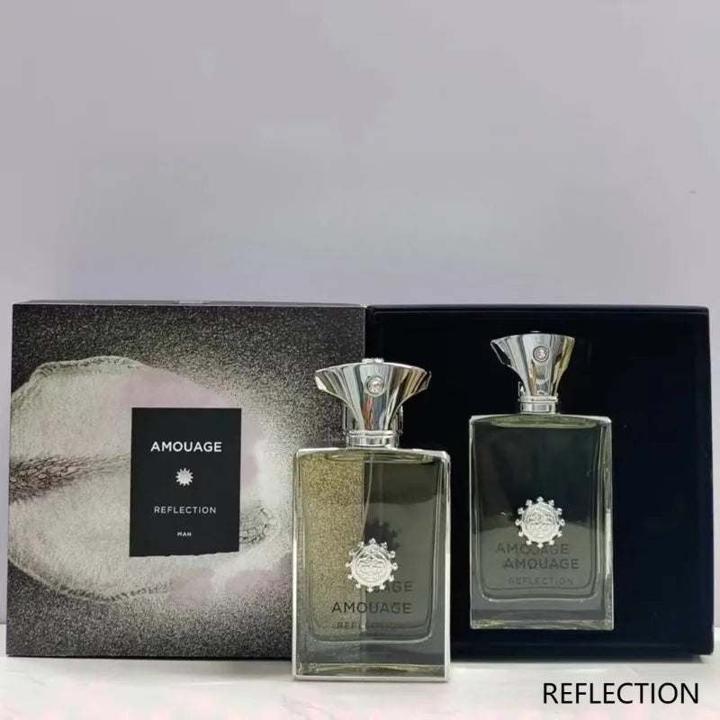 Amouage Reflection XIV Men’s Perfume 100ml Long Lasting Warm Woody Aromatic Scent Bold Masculine Elegant Fragrance Decision Lux