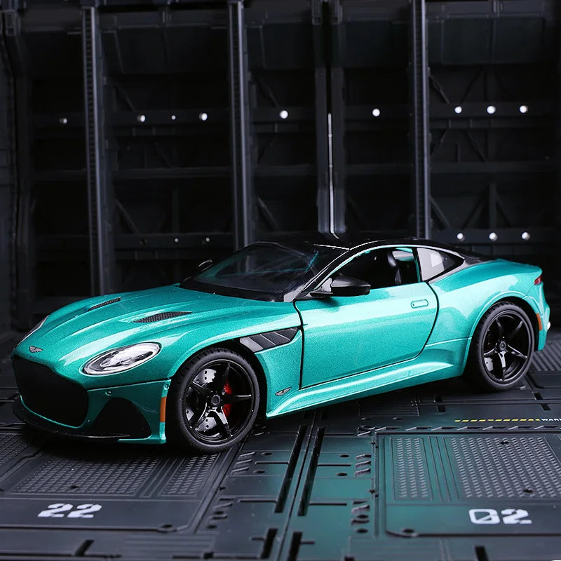 Aston Martin DBS Superleggera 1:24 Alloy Sports Car Diecasts & Toy Vehicles Metal Car Model Simulation Collection Toys Gift