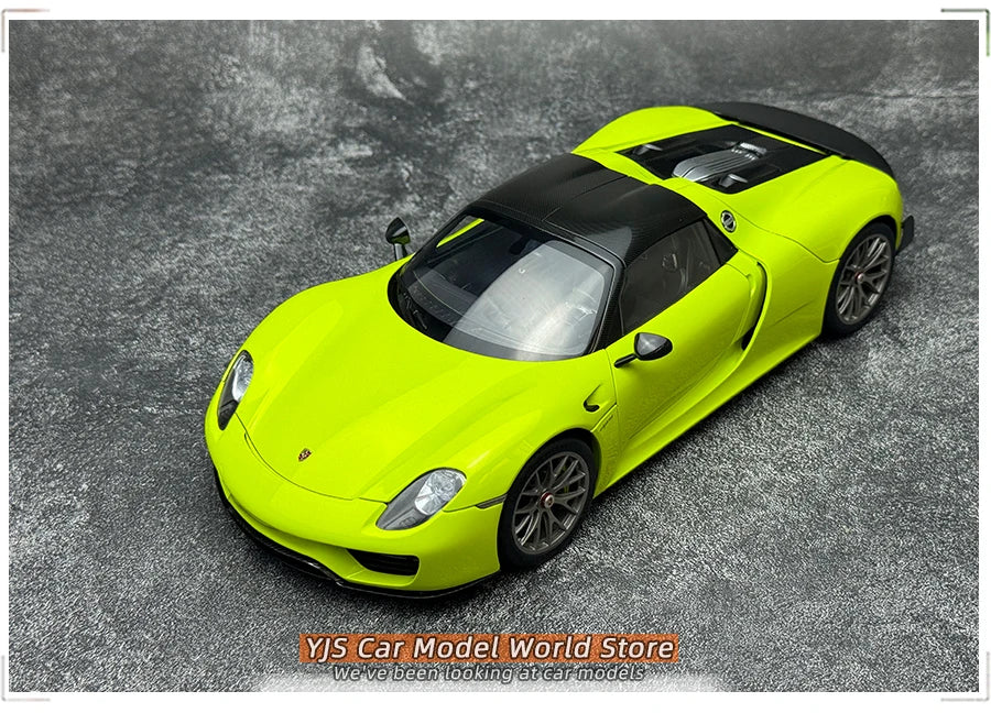 AUTOART  1/18 scale 918 SPYDER Model Car Martini Livery  display holiday gift