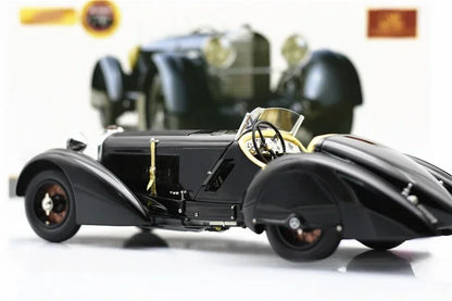 CMC 1:18 SSK The Black Prince 1934 25th Anniversary Simulation Limited Edition All Open Alloy Metal Static Car Model Toy Gift