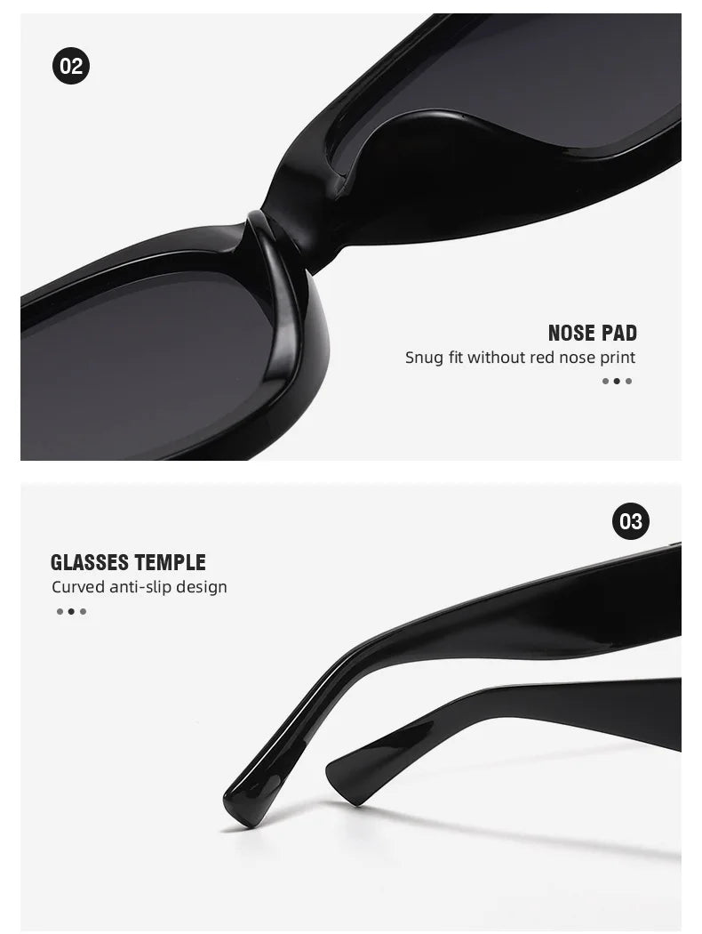 INS Cat Eye Sunglasses Women 2026 Fashion Triangle Vintage Sun Glasses Female Brand Designer Retro Glasses Shades Oculos De Sol