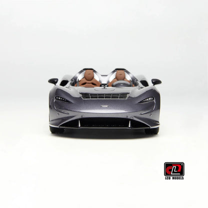 LCD Diecast car model 1:18 McLaren ELVA car model metal static display collection