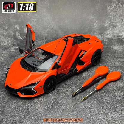 LCD Cast model collection 1:18 Lamborghini Revuelto Collection of metal sports car models