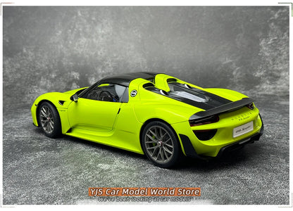 AUTOART  1/18 scale 918 SPYDER Model Car Martini Livery  display holiday gift