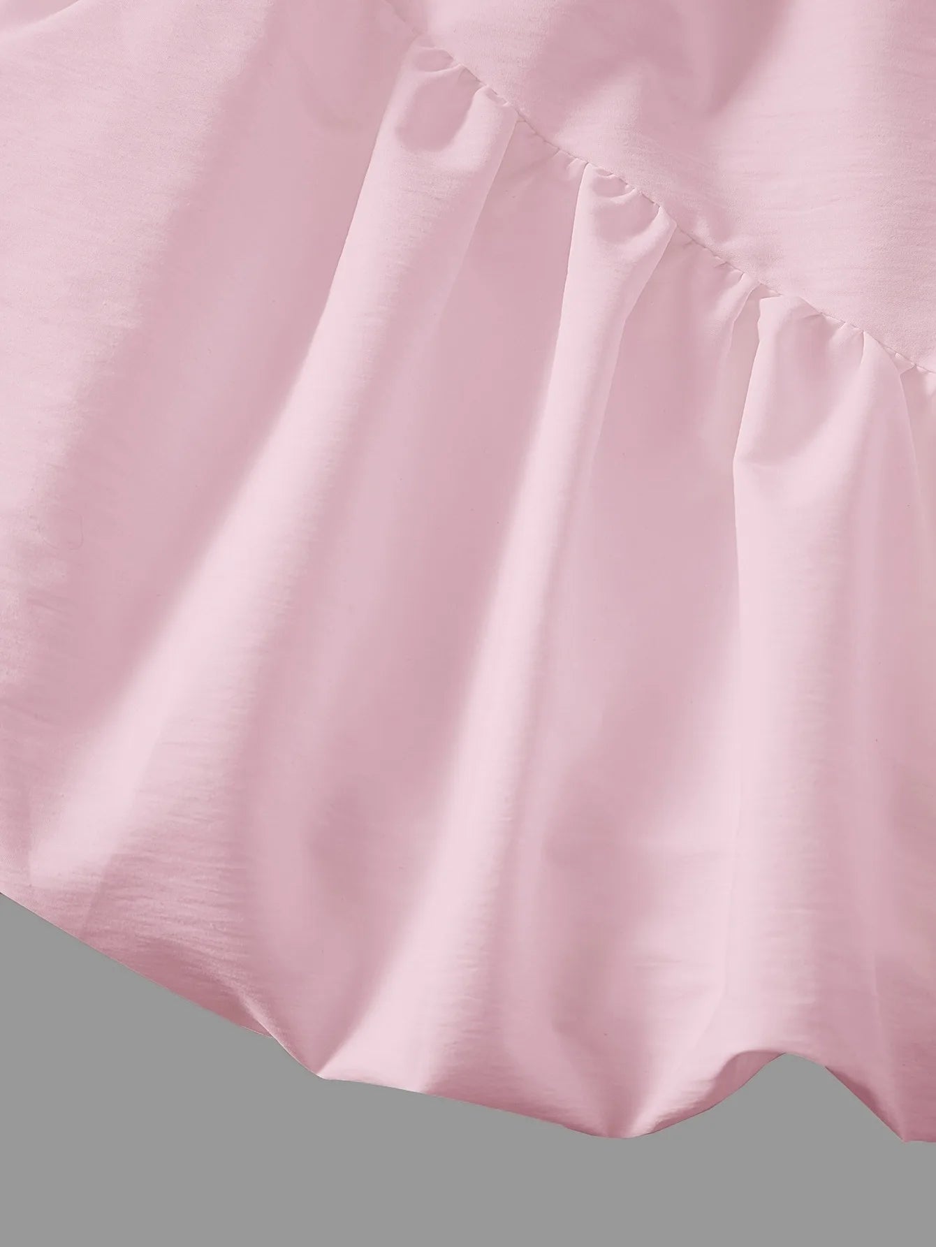 Letter Print 2-Piece Crop Top & Pink Bow Bubble Skirt Set Girls Summer Casual Cute Outfit