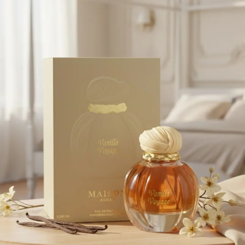 100ml Oriental Sweet Unisex Perfume Long-Lasting Luxurious Warm Scent Voyage Caramel Jasmine Honey Amber Vanilla Musk Essence