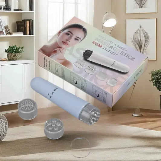 4 In 1 Electric Facial Massager Micro Vibration Eye Beauty Instrument For Relax Eye Dark Circles Eye Bags Puffiness Eye Massage