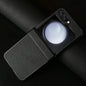 Luxury Hand Crafted Genuine Leather Case For Samsung Galaxy Z flip5 Phone Cover Galaxy Z Flip 3 flip4  Back Shell Coque Capa