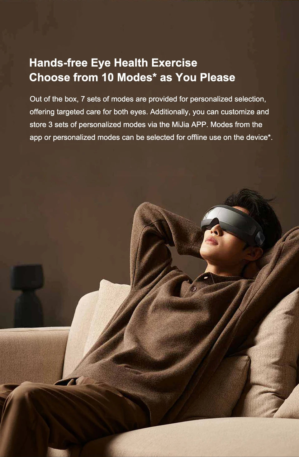 Original NEW MIJIA Smart Eye Massager  Zone Massage Visual Folding Massage Glasses Custom Eye Health For Mi Home APP