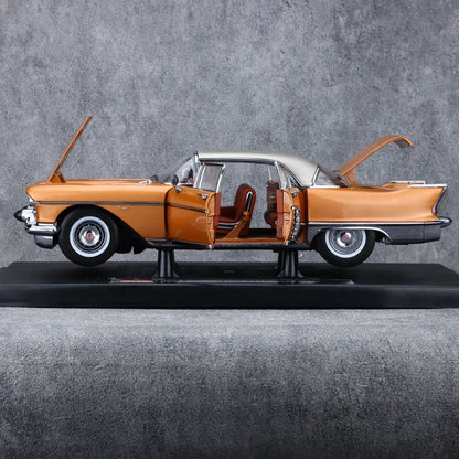 SunStar 1:18 Eldorado Brougham 1957 Vintage Car Simulation Limited Edition All Open Alloy Metal Static Car Model Toy Gift