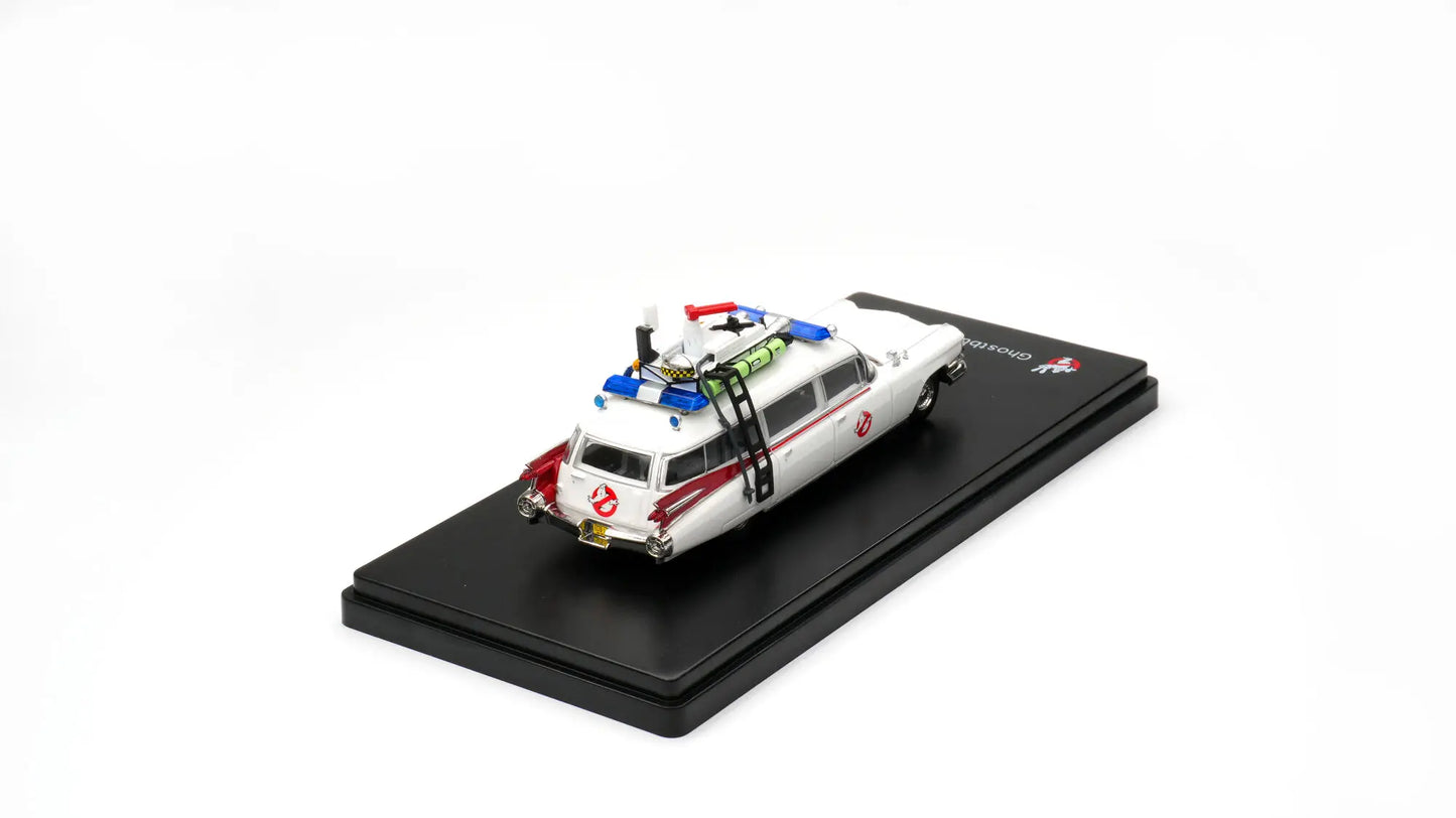 Ghostbuster Miller 1:64 Meteor 1959 Ecto-1 Diecast Car Model Collection ToYS