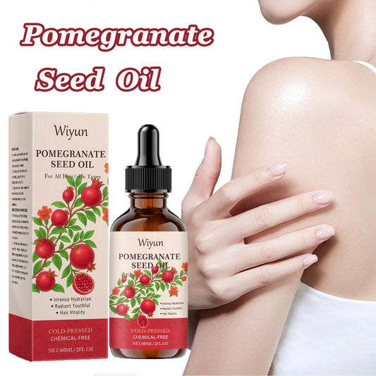 Pomegranate Seed Oil Hydrating Multi-Purpose Oil for Body Hair Nourish Scalp Hair Improve Dryness Tightening Smoothing Body Oil