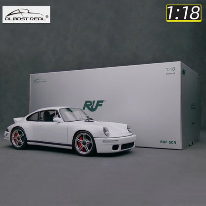 Almost Real  Diecast model 1:18  RUF SCR 2018 Realistic Car Model Collectible Holiday Gifts Static birthday gifts for  friends