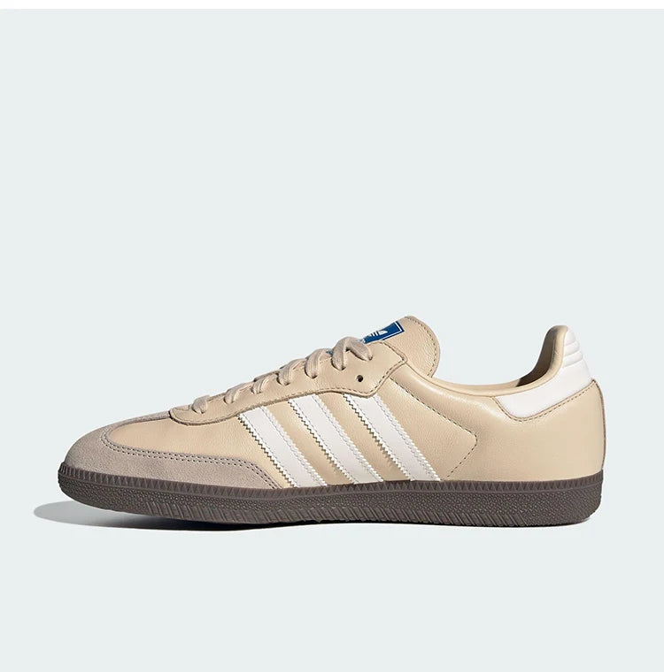 Adidas genuine clover men's and women's low cut lace up wear-resistant sports shoes JR0914