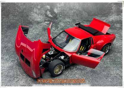 AUTOart 1:18 SCALE  Lamborghini MIURA SVR "JOTA" Car model Static ornament Collect Holiday gift