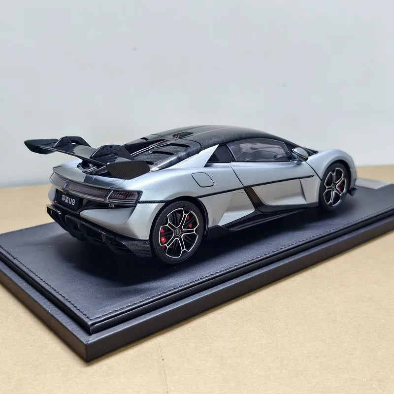 BYD YANGWANG U9 1:18 Official Alloy Car Model High-End Sport Coupe Collectible Vehicle Model For Enthusiasts