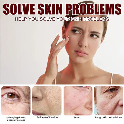 White Rice Whitening Cream – Anti-Aging, Anti-Wrinkle, Deep Moisturizing Face Cream (5 Pcs Set)