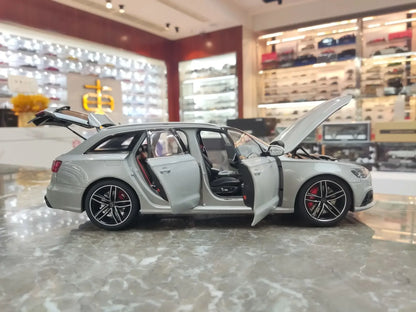1/18 AUDIRS RS6 RS 6 Avant C7 WELL Diecast Model Toy Cars Boys Girls Gifts