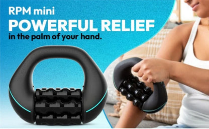 Electirc Massage Roller Rechargeable 3-Speed Massager  Percussive Therapy for Whole Body Relief Deep Tissue & Muscle Recovery