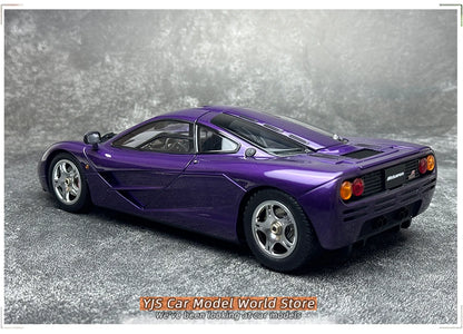 LCD model 1 New 1:18 FOR McLaren F1 XP5 alloy car model sports car static display gift collection for friends