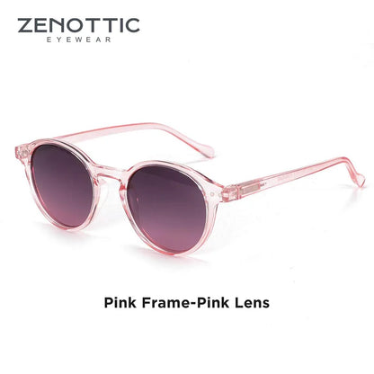ZENOTTIC (S Size) Retro Circular Polarized Sunglasses 2026 Men Women Vintage Small Round Sun Glasses UV400 Goggles Shades