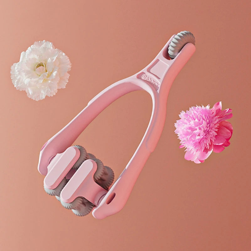 Finger Massager Dual-Row Roller Design Easy Use Relieve Finger Fatigue Portable Finger Joints Massager With Elastic Handle