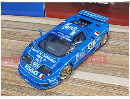 AUTOART Bugatti EB110 24HR Le Mans Racing 1994 #34 1:18 Car model Collection Display gift Static Ornament Collection