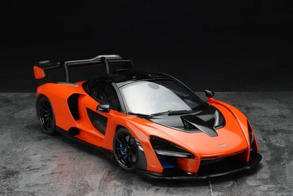 Autoart 1:18 Senna Simulation Limited Edition All Open Alloy Metal Static Car Model Toy Gift