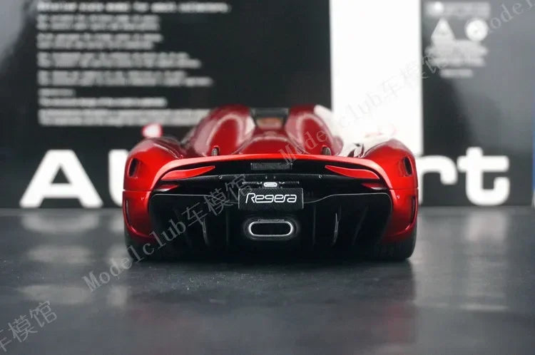 Autoart 1:18 Regera Simulation Limited Edition All Open Alloy Metal Static Car Model Toy Gift