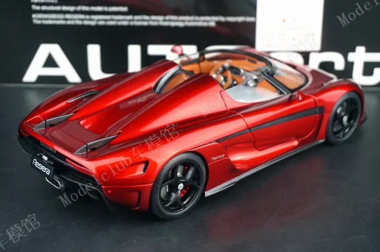 Autoart 1:18 Regera Simulation Limited Edition All Open Alloy Metal Static Car Model Toy Gift