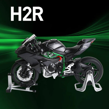 Kawasaki H2R motorcycle scale 1:9  model alloy simulation motorcycle model hand-made ornaments gift