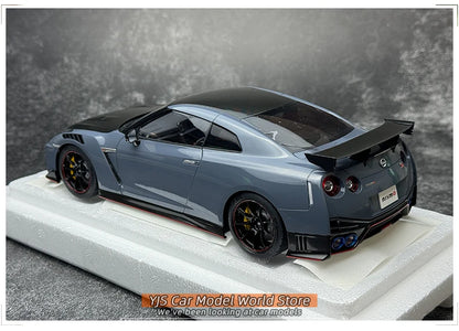 AUTOart 1:18 FOR Nissan GT-R35 NISMO 2022 SPECIAL EDITION Sports car model Car model Holiday gift Static ornament