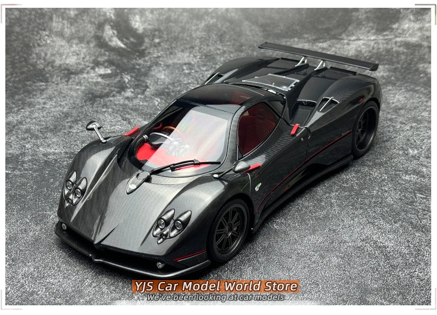 Almost Real 1:18 Pagani zonta Zonda F 2005 Geneva Motor Show car model alloy collection gift to friends and family