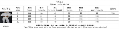 Two Piece Sets Pant Set Tracksuit Women Jogger Y2k Sweatshirts Autumn Winter Sports Elastic Waist Streetwear Pants Matching Sets