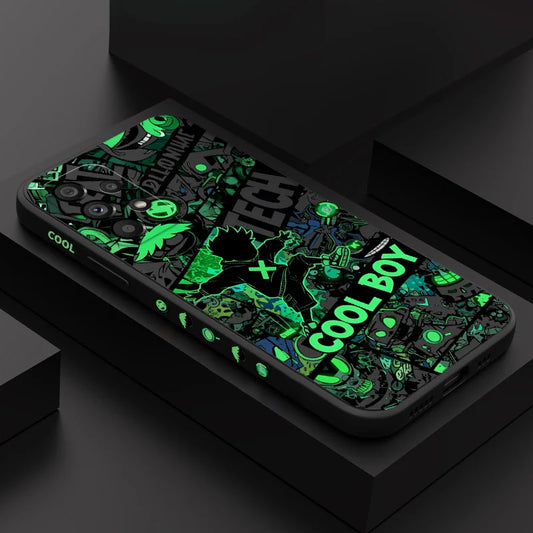 Cool Guy Graffiti Phone Case For Samsung Galaxy A73 A53 A33 A23 A13 A03 A72 A52 A52S A32 A22 A12 A71 A51 A31 A21S 4G 5G Cover