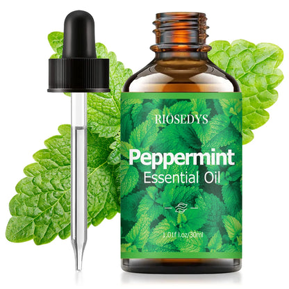 Peppermint essential oil, with its herbal scent, is suitable for aromatherapy diffusion and body massage,and also nourishes hair