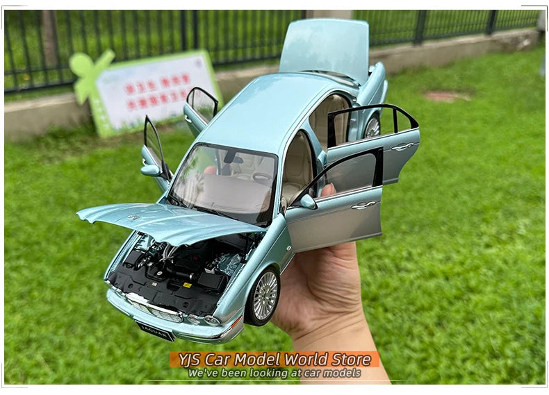 Almost Real AR 1/18 Jaguar XJ6 X350 Car models give gifts to friends Adult toys Birthday gifts to friends Company show metal