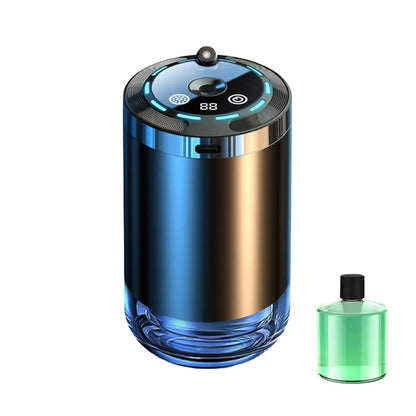 Car Electric Air Diffuser Aroma Car Air Vent Humidifier Mist Aromatherapy Air Freshener Removing Odor Eliminator Rechargeable