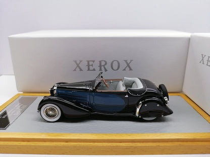 XEROX 1:43 Bugatti Type 57 1936 Classic Cars Limited 49pcs Worldwide Resin Metal Static Car Model Toy Gift