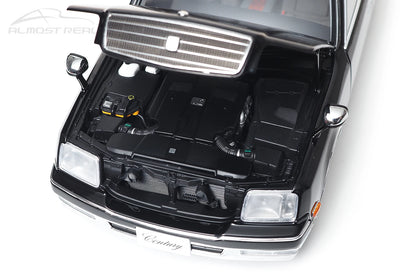 Almost Real Car model 1/18 Toyota Century alloy full open model 1997 black Static collection Collect Holiday gift
