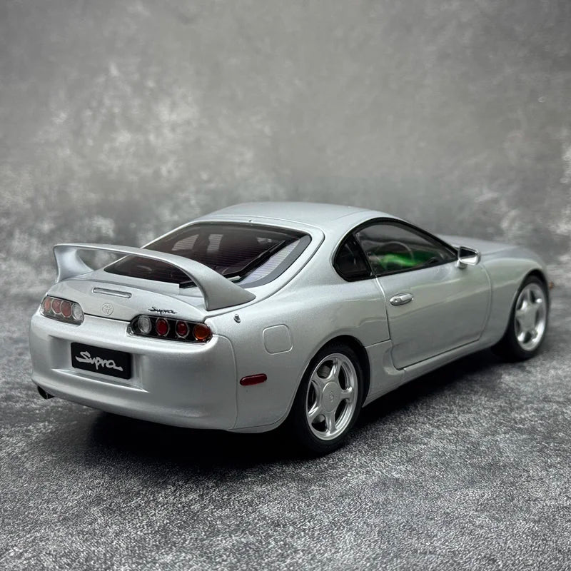 WHELART Diecast model 1/18  Ty SUPRA A80 Metal Car model Static display collection holiday gifts