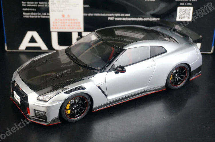 Autoart 1:18 R35 GTR 2022 JDM Simulation Limited Edition All Open Alloy Metal Static Car Model Toy Gift