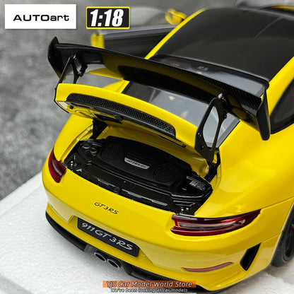 AUTOART 1/18 Porsche 911 (991.2) GT3 RS Weissach Package Car model  Send to a friend  Personal collection Static ornament