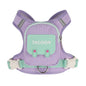Dog Cat Harness and Leash Set, Reflective Adjustable Pet Vest with Backpack  for Small Medium dogs