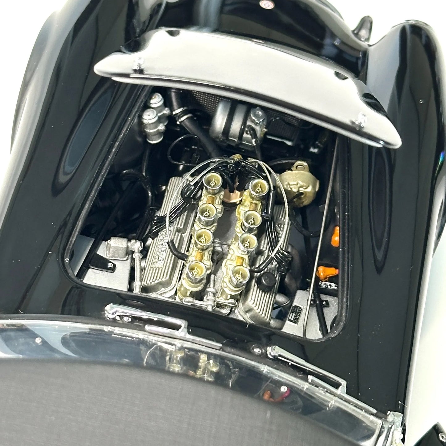 Exoto 1:18 AC Cobra Shelby 289 Black Simulation Limited Edition All Open Alloy Metal Static Car Model Toy Gift